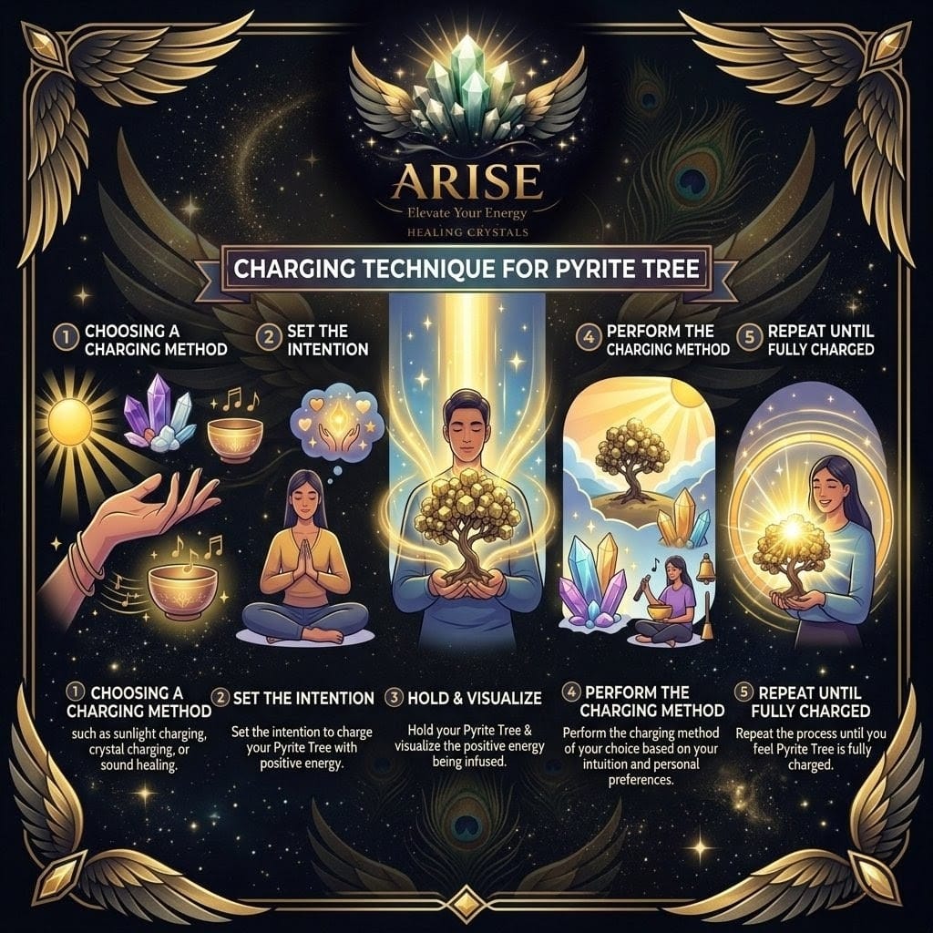 Pyrite Prosperity Tree – Attract Abundance & Strength
