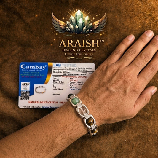 Money Magnet bracelet (Metal Dhan Yog Bracelet) - {With Certificate}