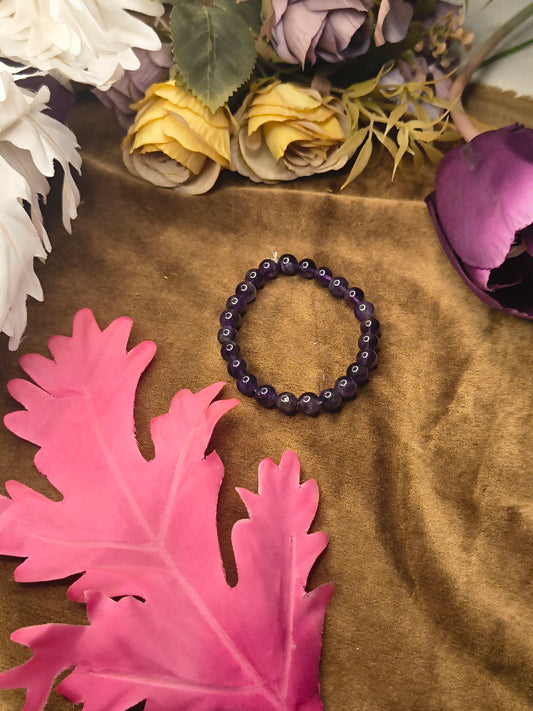 Amethyst Bracelet - "Wear your peace of mind." {With certificate}