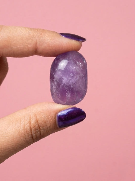 THE STRATEGIST | Premium Amethyst Tumbled Stones