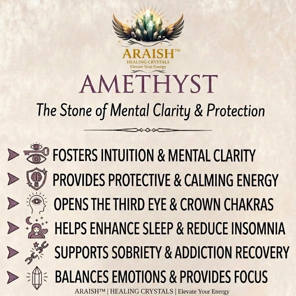 Amethyst Orgone Pyramid: Spiritual Insight, Calm, & Protection{With Certificate}