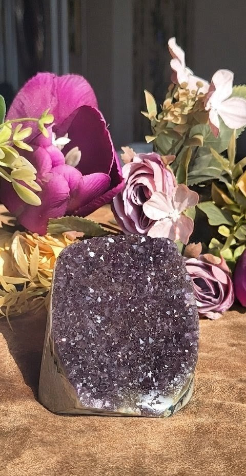 Original Deep Purple Amethyst Geode