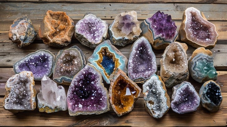 Original Natural Geodes Clusters