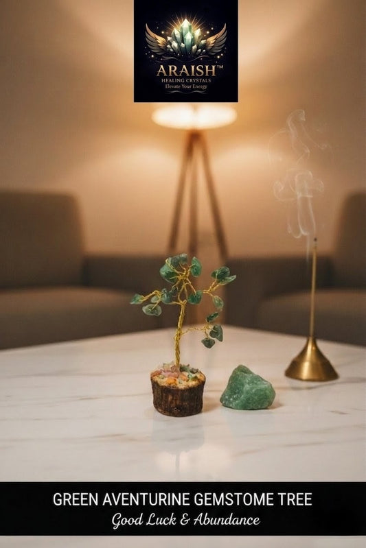 Green Aventurine Mini Gemstone Tree