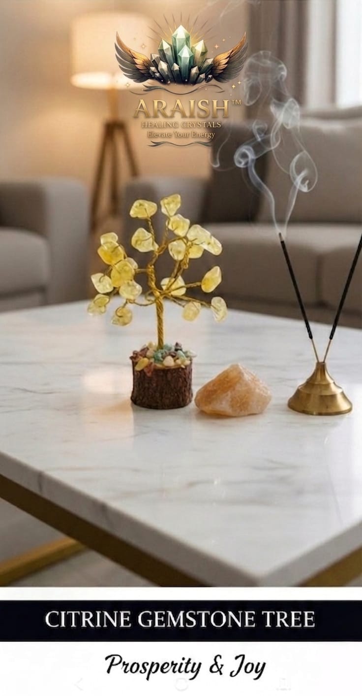 Citrine Mini Gemstone Tree