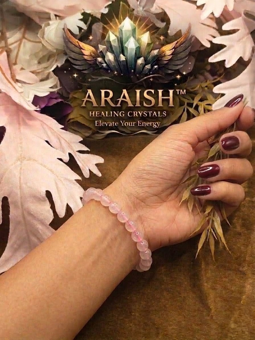 Rose Quartz  Love Bracelet
