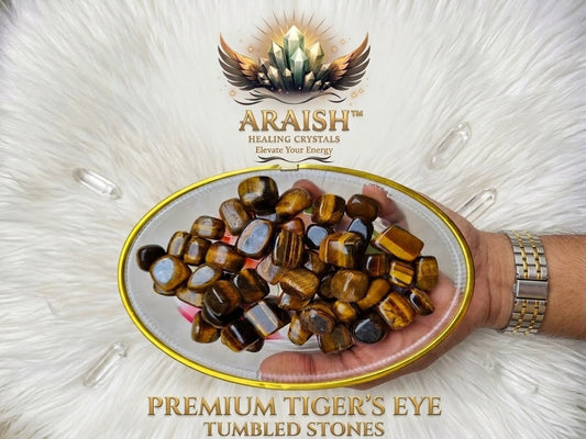 THE PREDATOR | Premium Tiger’s Eye Tumbled Stones