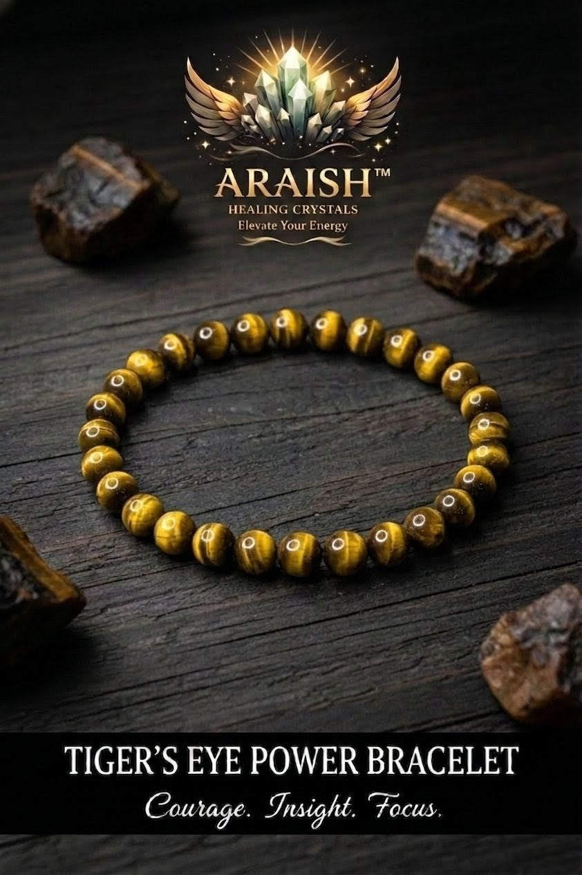 Tiger Eye Bracelet - Own Your Jungle.{With Certificate}