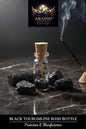 Black Tourmaline Wish Bottle: Protection & Manifestation