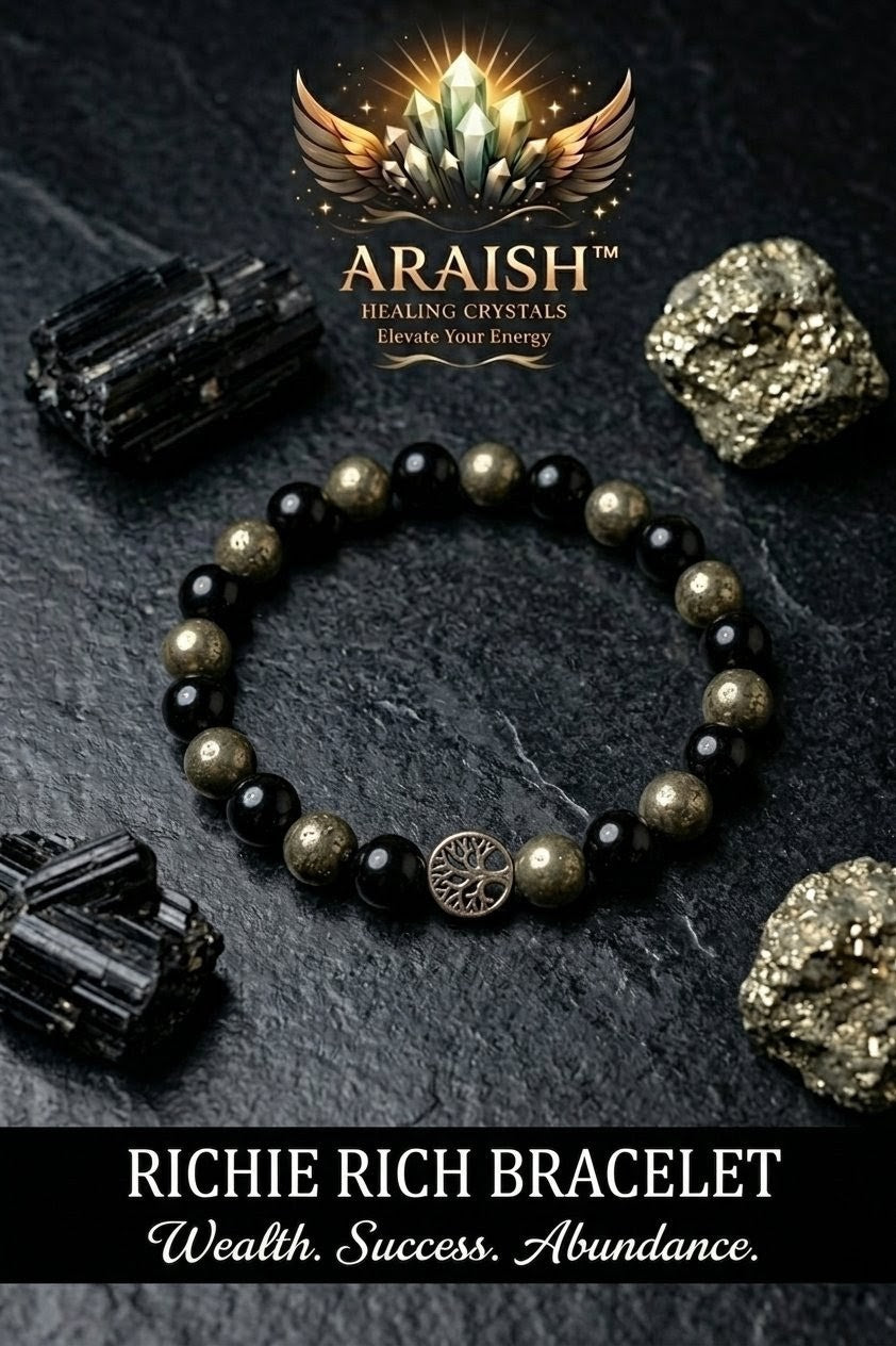Richie Rich Bracelet – Manifest Wealth, Success & Abundance {With Certificate}