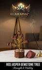 Red Jasper Gemstone Tree