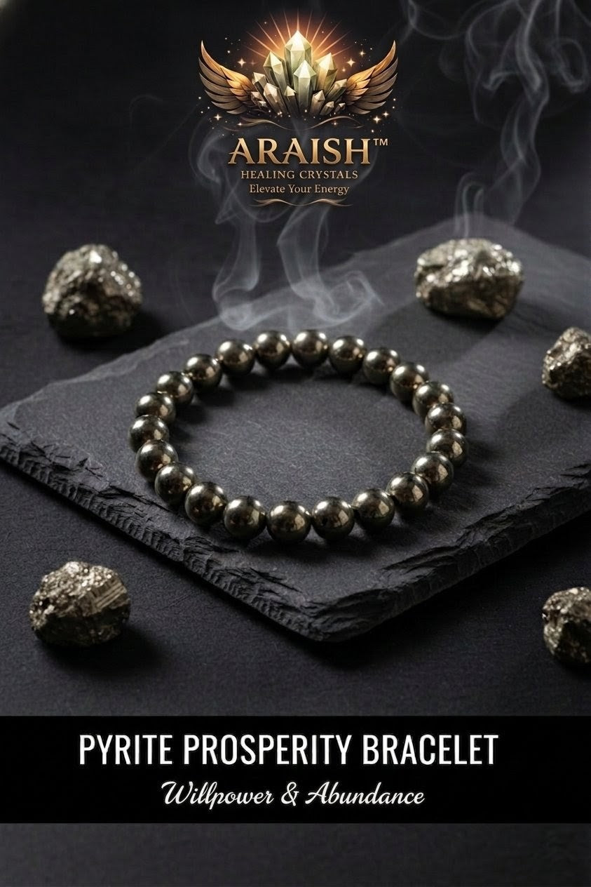 Pyrite Bracelet - The Magnet for Success. {With Original certificate}