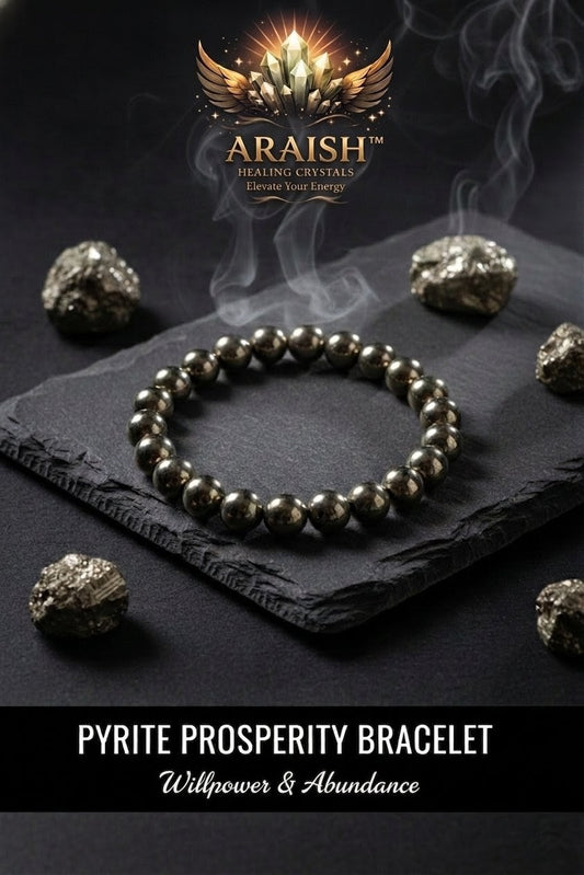Pyrite Bracelet - The Magnet for Success. {With Original certificate}