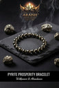 Pyrite Bracelet - The Magnet for Success. {With Original certificate}