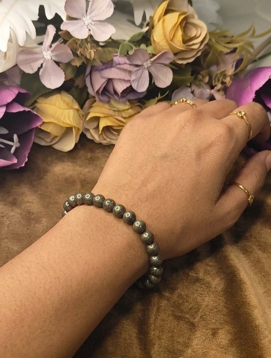 Pyrite Bracelet - The Magnet for Success. {With Original certificate}