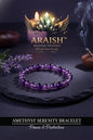 Amethyst Bracelet - "Wear your peace of mind." {With certificate}