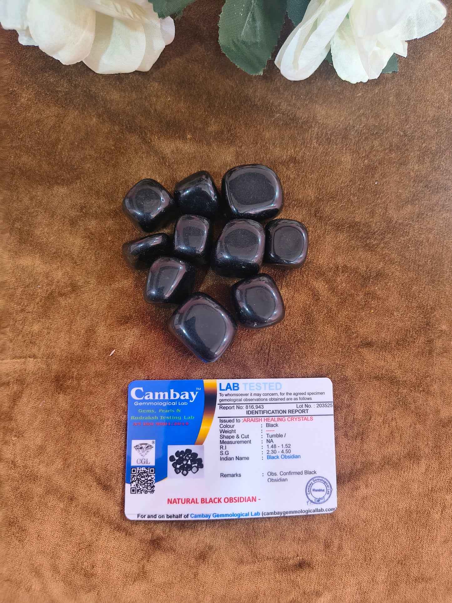 THE GUARDIAN | Premium Black Tourmaline Tumbled Stones