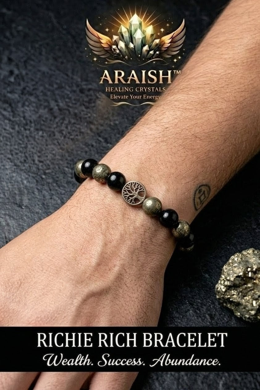 Richie Rich Bracelet – Manifest Wealth, Success & Abundance {With Certificate}